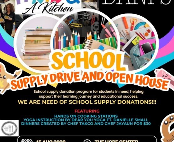 A Kid & A Kitchens Back-To-School Event Aug 15, 2026