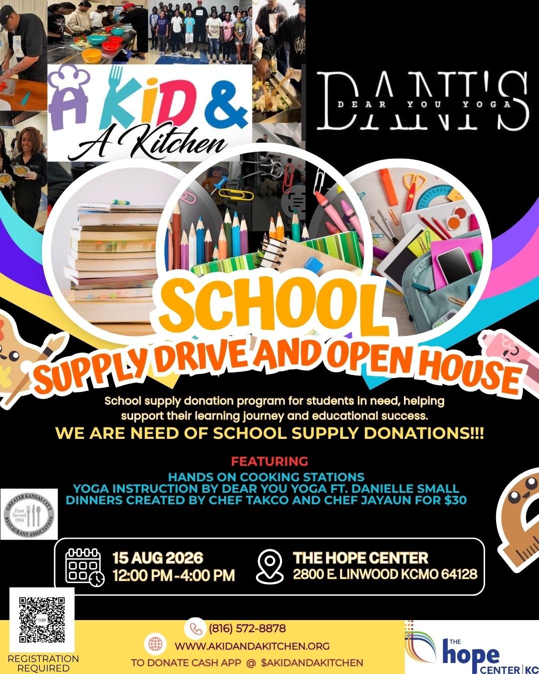 Back-to-school event